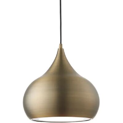 Suspension LED Brosnan - Laiton Antique - Hauteur Réglable - Publicité Suspension LED Brosnan - Laiton Antique - Hauteur Réglable - Publicité