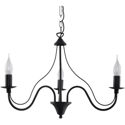 Pure lume lustre suspension - Noir - Publicité Pure lume lustre suspension - Noir - Publicité