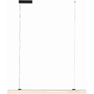 Maxlight Suspension moderne noire tube verre LED 18W Fayette - Publicité Maxlight Suspension moderne noire tube verre LED 18W Fayette - Publicité