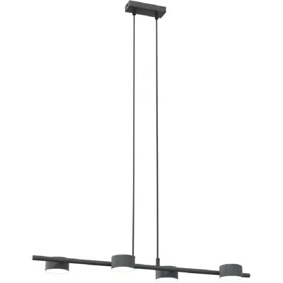 Emibig Suspension linéaire 4 lampes - Noir - Publicité Emibig Suspension linéaire 4 lampes - Noir - Publicité