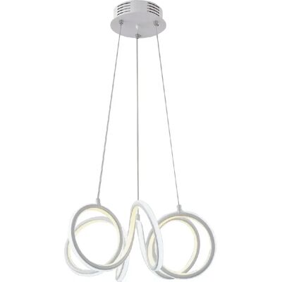 Kaja Suspension LED Emilly - Blanc - Publicité Kaja Suspension LED Emilly - Blanc - Publicité