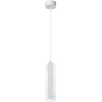 Candellux Suspension Moderne Blanche - Cylindre GU10 - Publicité Candellux Suspension Moderne Blanche - Cylindre GU10 - Publicité