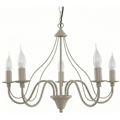 Pure lume Suspension chandelier VICTORIA - Beige - Publicité Pure lume Suspension chandelier VICTORIA - Beige - Publicité