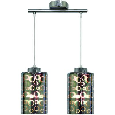 Candellux Suspension Nocturno - Multicolore - Publicité Candellux Suspension Nocturno - Multicolore - Publicité
