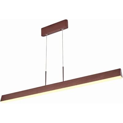 Candellux Suspension LED plafonnier - Marron - Publicité Candellux Suspension LED plafonnier - Marron - Publicité
