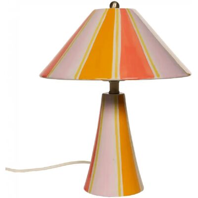 Amadeus Lampe à poser Zélie - Rose - Publicité Amadeus Lampe à poser Zélie - Rose - Publicité
