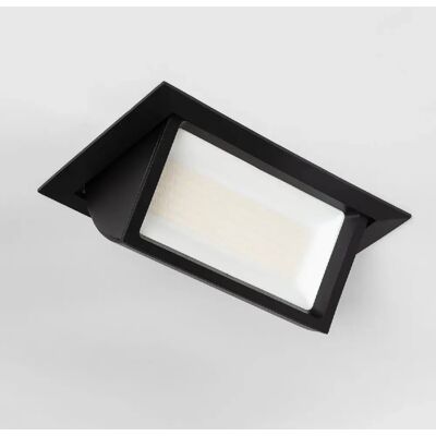Osram Ledkia Downlight LED Rectangulaire Orientable Puce Noir 3000K Blanc chaud 46 W - Publicité Osram Ledkia Downlight LED Rectangulaire Orientable Puce Noir 3000K Blanc chaud 46 W - Publicité