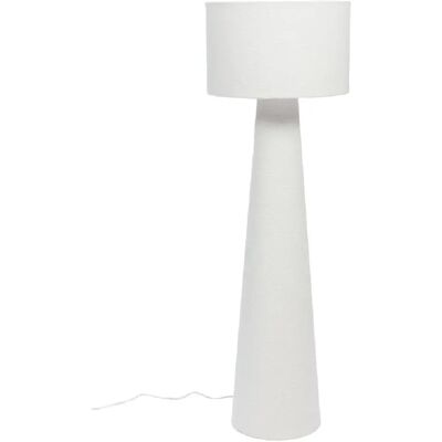 Amadeus Lampadaire textile - Blanc - Publicité Amadeus Lampadaire textile - Blanc - Publicité