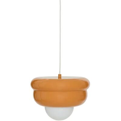 ATMOSPHERA Suspension Design en Métal Patty 28cm Orange - Publicité ATMOSPHERA Suspension Design en Métal Patty 28cm Orange - Publicité