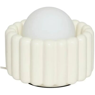 ATMOSPHERA Lampe Applique Design Lotta 23cm Crème - Publicité ATMOSPHERA Lampe Applique Design Lotta 23cm Crème - Publicité