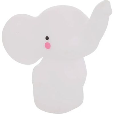 ATMOSPHERA Veilleuse Enfant Éléphant Softy 14cm Blanc - Publicité ATMOSPHERA Veilleuse Enfant Éléphant Softy 14cm Blanc - Publicité