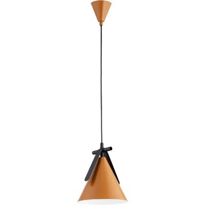 Suspension conique déco brun/noir 1xE27 15W FELIX Alfa - Publicité Suspension conique déco brun/noir 1xE27 15W FELIX Alfa - Publicité