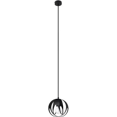 Suspension noire métal FINARA Pure Lume 1xE27 15W IP20 - Publicité Suspension noire métal FINARA Pure Lume 1xE27 15W IP20 - Publicité