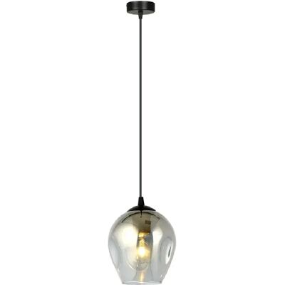 Lampe suspension Emibig Istar 1xE27 Ø14 noir graphite - Publicité Lampe suspension Emibig Istar 1xE27 Ø14 noir graphite - Publicité