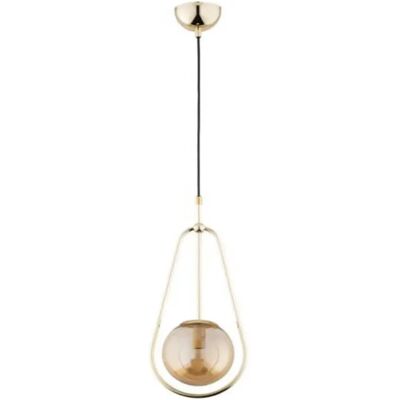 Suspension dorée loft boule verre EL-DORADO E14 Alfa - Publicité Suspension dorée loft boule verre EL-DORADO E14 Alfa - Publicité