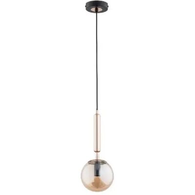 Suspension minimaliste boule or/noir Volda E14 10W Alfa - Publicité Suspension minimaliste boule or/noir Volda E14 10W Alfa - Publicité