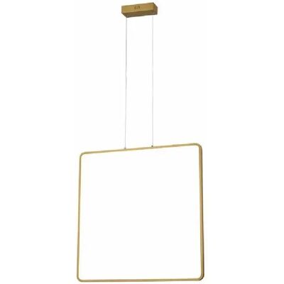 Reality Suspension LED carrée - Or - Publicité Reality Suspension LED carrée - Or - Publicité