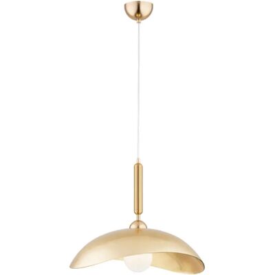 Suspension Golden Alfa 61113 métal doré 1xE27 95cm - Publicité Suspension Golden Alfa 61113 métal doré 1xE27 95cm - Publicité