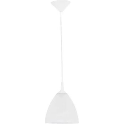 Suspension en verre blanc Ø23 Bartek 1xE27 15W Alfa - Publicité Suspension en verre blanc Ø23 Bartek 1xE27 15W Alfa - Publicité