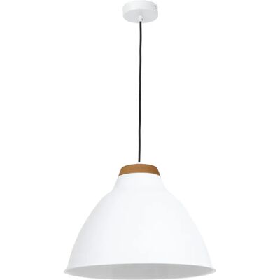 Luminex Suspension Blanche - Moderne, E27, Compatible LED - Publicité Luminex Suspension Blanche - Moderne, E27, Compatible LED - Publicité