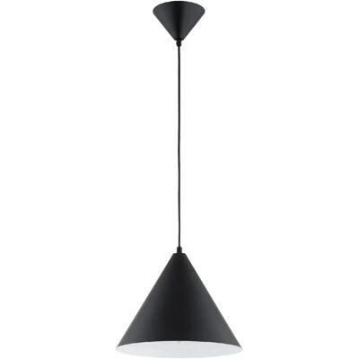 Suspension conique noire minimaliste E14 Alfa Temar - Publicité Suspension conique noire minimaliste E14 Alfa Temar - Publicité