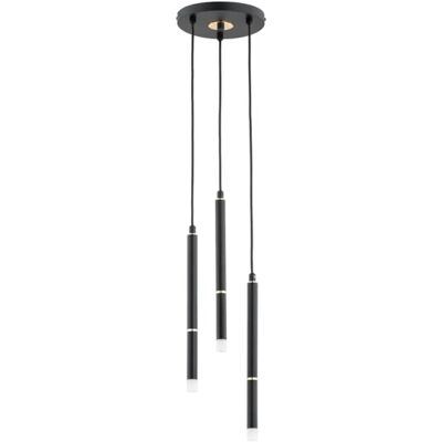 Suspension moderne DESTO noire/or 3xG9 Alfa Ø19,5cm - Publicité Suspension moderne DESTO noire/or 3xG9 Alfa Ø19,5cm - Publicité