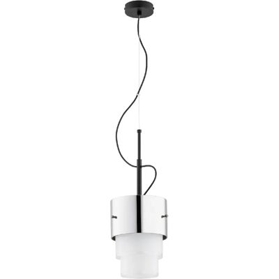 Alfa Suspension moderne triple noir/argent Tri-Star E27 15W - Publicité Alfa Suspension moderne triple noir/argent Tri-Star E27 15W - Publicité