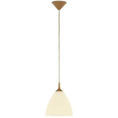 Suspension verre laiton Ø23 cm Bartek E27 15W Alfa - Publicité Suspension verre laiton Ø23 cm Bartek E27 15W Alfa - Publicité