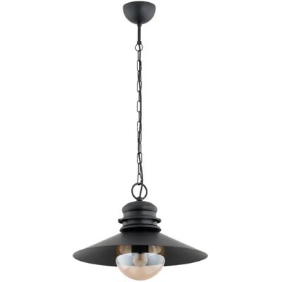 Suspension vintage noire HOLLY métal Ø40 1xE14 10W Alfa - Publicité Suspension vintage noire HOLLY métal Ø40 1xE14 10W Alfa - Publicité