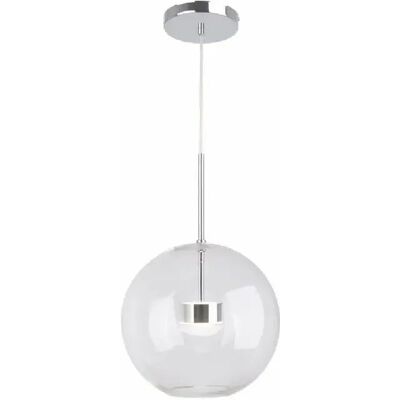 Reality Suspension LED boule verre - Argent - Publicité Reality Suspension LED boule verre - Argent - Publicité