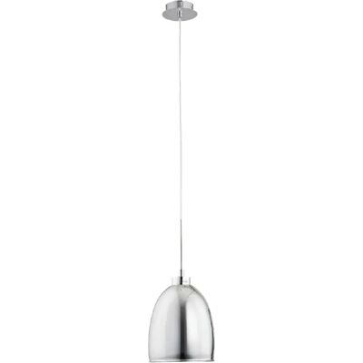 Suspension Alfa Ronda verre chromé E27 Ø18 H100cm IP20 - Publicité Suspension Alfa Ronda verre chromé E27 Ø18 H100cm IP20 - Publicité