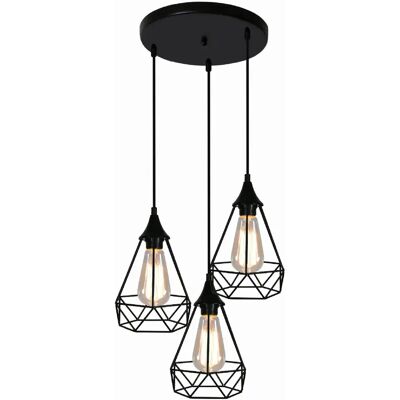 Candellux Suspension Graf - Noir - Publicité Candellux Suspension Graf - Noir - Publicité