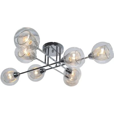 Lustre moderne FONS K-JSL-1302/8 Kaja chrom 8xE14 IP20 - Publicité Lustre moderne FONS K-JSL-1302/8 Kaja chrom 8xE14 IP20 - Publicité