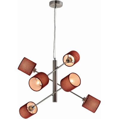 Candellux Suspension SAX - Marron - Publicité Candellux Suspension SAX - Marron - Publicité