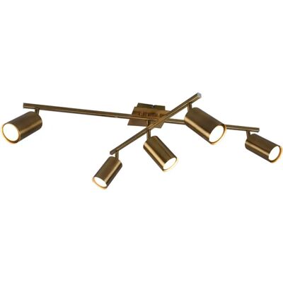 Trio lustre Marley - Or - Publicité Trio lustre Marley - Or - Publicité