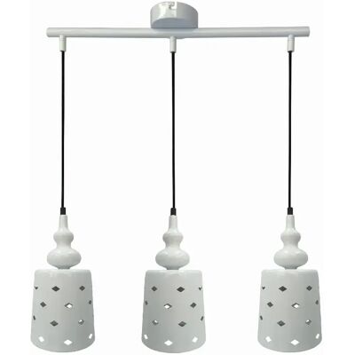 Candellux Suspension HAMP - Blanc - Publicité Candellux Suspension HAMP - Blanc - Publicité
