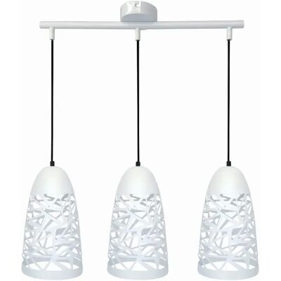Candellux Suspension Sabrin - Blanc - Publicité Candellux Suspension Sabrin - Blanc - Publicité