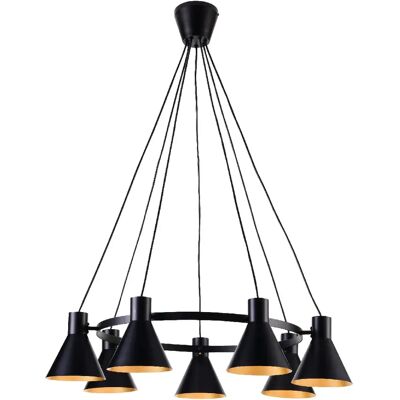 Candellux Suspension lustre More - Noir - Publicité Candellux Suspension lustre More - Noir - Publicité