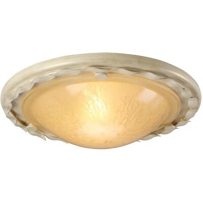 Elstead Olivia Plafond en Or et Ivoire - Lampe de Plafond - Publicité Elstead Olivia Plafond en Or et Ivoire - Lampe de Plafond - Publicité