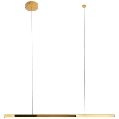 Maxlight Suspension LED linéaire - Or - Publicité Maxlight Suspension LED linéaire - Or - Publicité