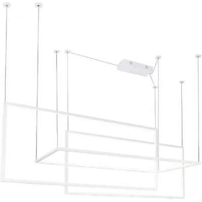 Maxlight lustre design Geometric - Blanc - Publicité Maxlight lustre design Geometric - Blanc - Publicité