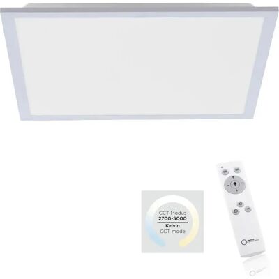 Panneau LED Flat Carré 7cm Argent Luminaire Intérieur - Publicité Panneau LED Flat Carré 7cm Argent Luminaire Intérieur - Publicité