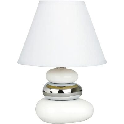 Lampe de table en céramique Rabalux Salem - E14 40W - IP20 - Publicité Lampe de table en céramique Rabalux Salem - E14 40W - IP20 - Publicité
