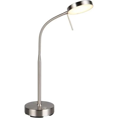 TRIO Reality R54561107 Lampe de bureau nickel mat 3W LED - Lampe de table - Publicité TRIO Reality R54561107 Lampe de bureau nickel mat 3W LED - Lampe de table - Publicité