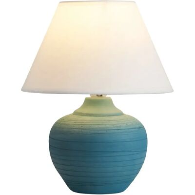 Lampe de Table Molly en Céramique et Tissu - Lampe de Table - Publicité Lampe de Table Molly en Céramique et Tissu - Lampe de Table - Publicité