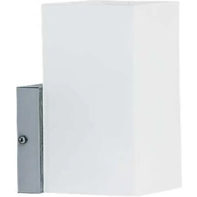 Alfa Applique murale rectangulaire verre blanc/chrome ICE NEW E27 - Publicité Alfa Applique murale rectangulaire verre blanc/chrome ICE NEW E27 - Publicité