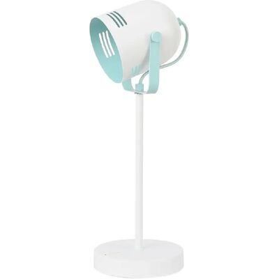 Rabalux Minuett 7015 Lampe de bureau réglable blanche & menthe - Lampe de table - Publicité Rabalux Minuett 7015 Lampe de bureau réglable blanche & menthe - Lampe de table - Publicité