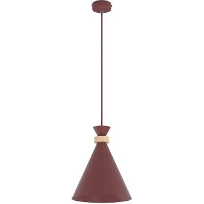 Emibig suspension Zero scandinave - Rouge bordeaux - Publicité Emibig suspension Zero scandinave - Rouge bordeaux - Publicité