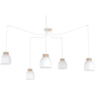 Emibig Suspension scandinave - Blanc - Publicité Emibig Suspension scandinave - Blanc - Publicité