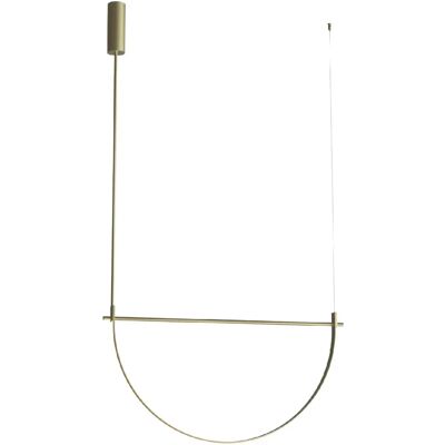Maxlight Suspension plafonnier LED - Or - Publicité Maxlight Suspension plafonnier LED - Or - Publicité